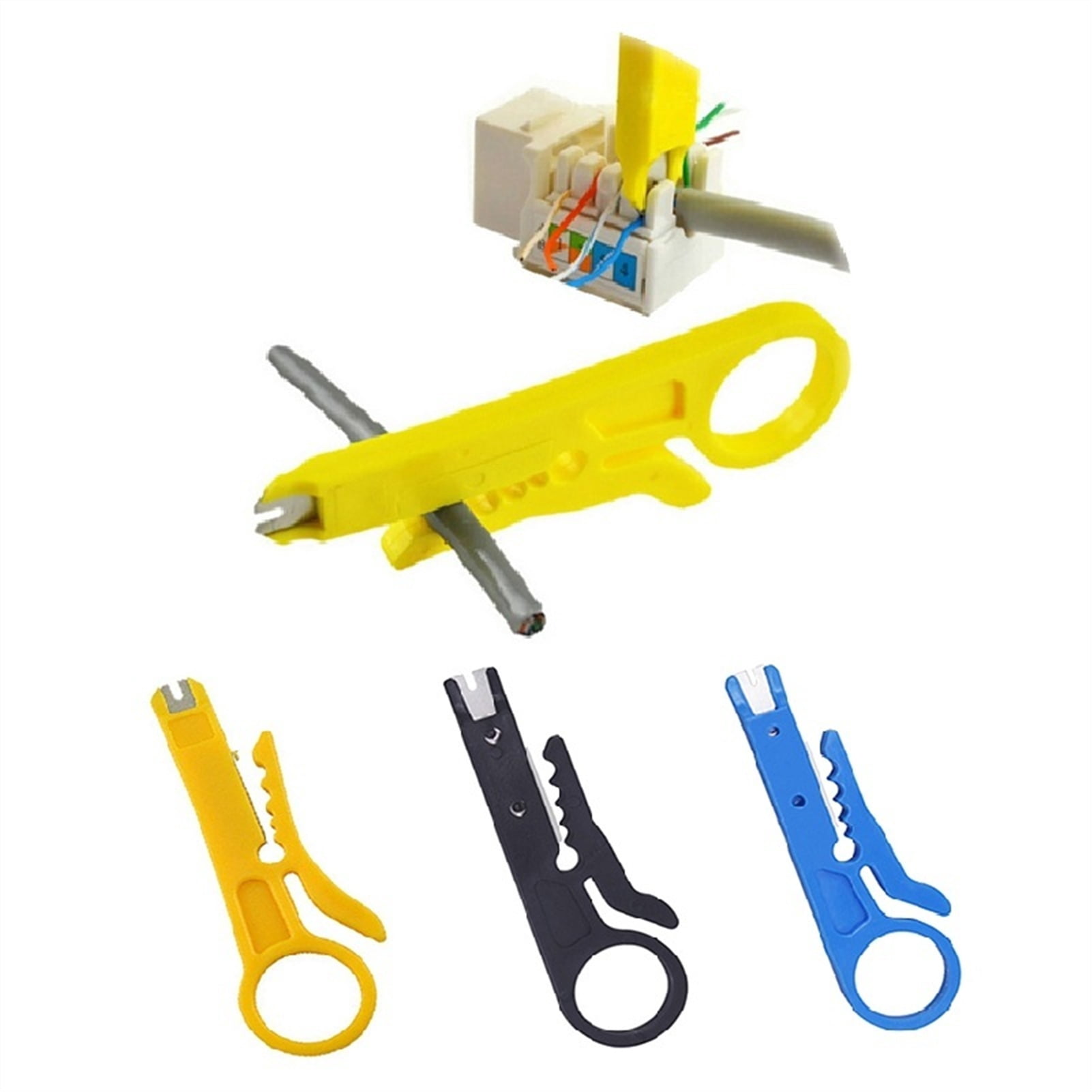 Multi-tool Wire Stripper Crimping Tool Wire Cutters Crimper for Crimping Automatic Stripping Tool Decrustation Pliers Straight ,Durability That Lasts
