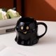 thumbnail image 5 of Tazas de 14 oz, taza de fantasma de Halloween, linda taza de café de cerámica con fantasma, adorable decoración de fantasma, taza de cara de fantasma espeluznante, taza de café para adultos, niños y m, 5 of 5