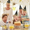 thumbnail image 2 of ROCKROK 30 Pieces Stylish 2025 New Year Eve Party Hats Decorations Child Paper Photography Props Festival Headwears Accessories, 2 of 7