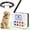 White, variant on White Wireless Dog Fence for 2 Dogs, Electric Fence with BIG LCD Screen, Portable Fence with 2.4G Signal, Remote Training Collar, Dog Containment System, Adjustable for Big Medium Small Dogs