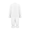 thumbnail image 3 of TiaoBug Unisex Kids Victorian Renaissance Steampunk Pirate Pullover Top Pants Captain Cosplay Costume White 16, 3 of 7