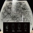 thumbnail image 6 of Storm Glass Weather Predict Glass Ball with Base Ornament For Home Decor,Drop Shaped Weather Storm Glass Crystal Glass Ball Decor,Great Festival Christmas Gift,Home Table Room Bookshelf Decor, 6 of 6