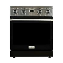 30" Electric Range w/ Black Door