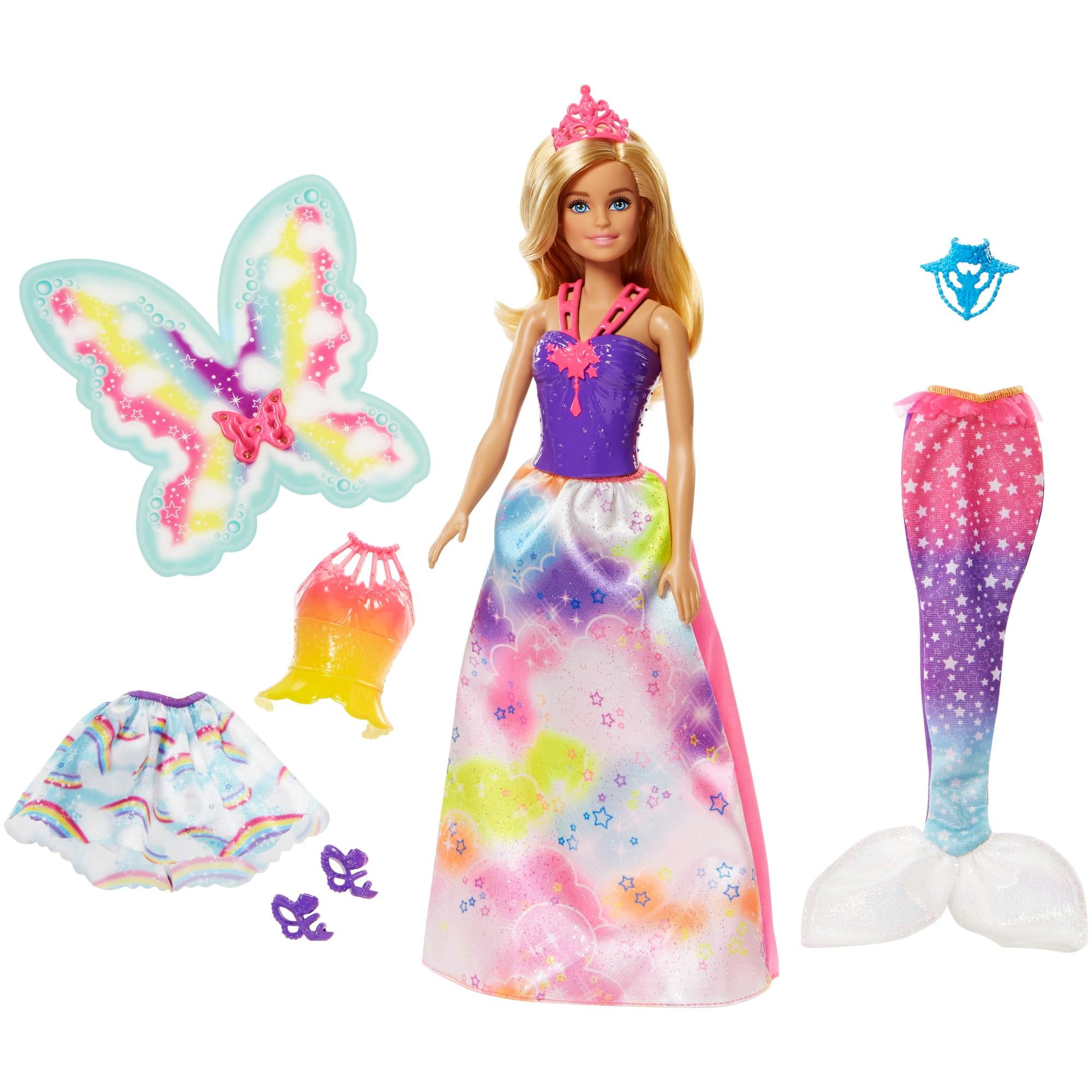 barbie dreamtopia 4 doll gift set