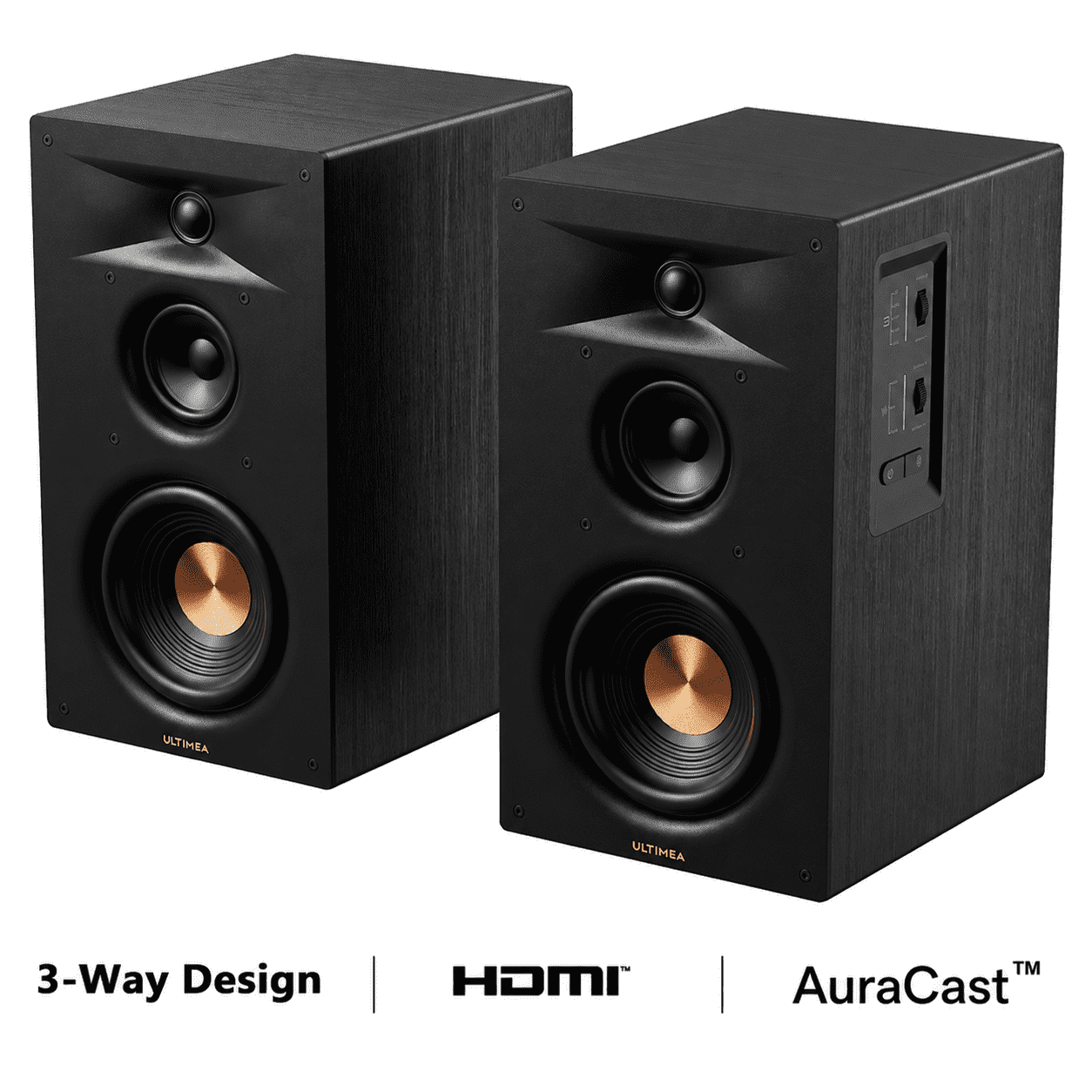 Bose, Surround Sound Rear Speakers, Black, Wireless Connectivity