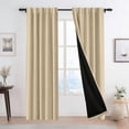 thumbnail image 4 of EGNMCR Home Decor, Room Decor, Wall Decor Rod-mounted Living Room Curtains Light-blocking And Sun-blocking Curtains Custom Decorative Curtains For Bedroo Polyester Curtain, 4 of 5
