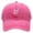 Hot Pink, variant on Peichun Unisex Vintage Washed Distressed Baseball Cap Cute Two Hearts Embroidery Adjustable Sun Hats Soft Top Breathable Sports and Leisure Couple Caps One Size