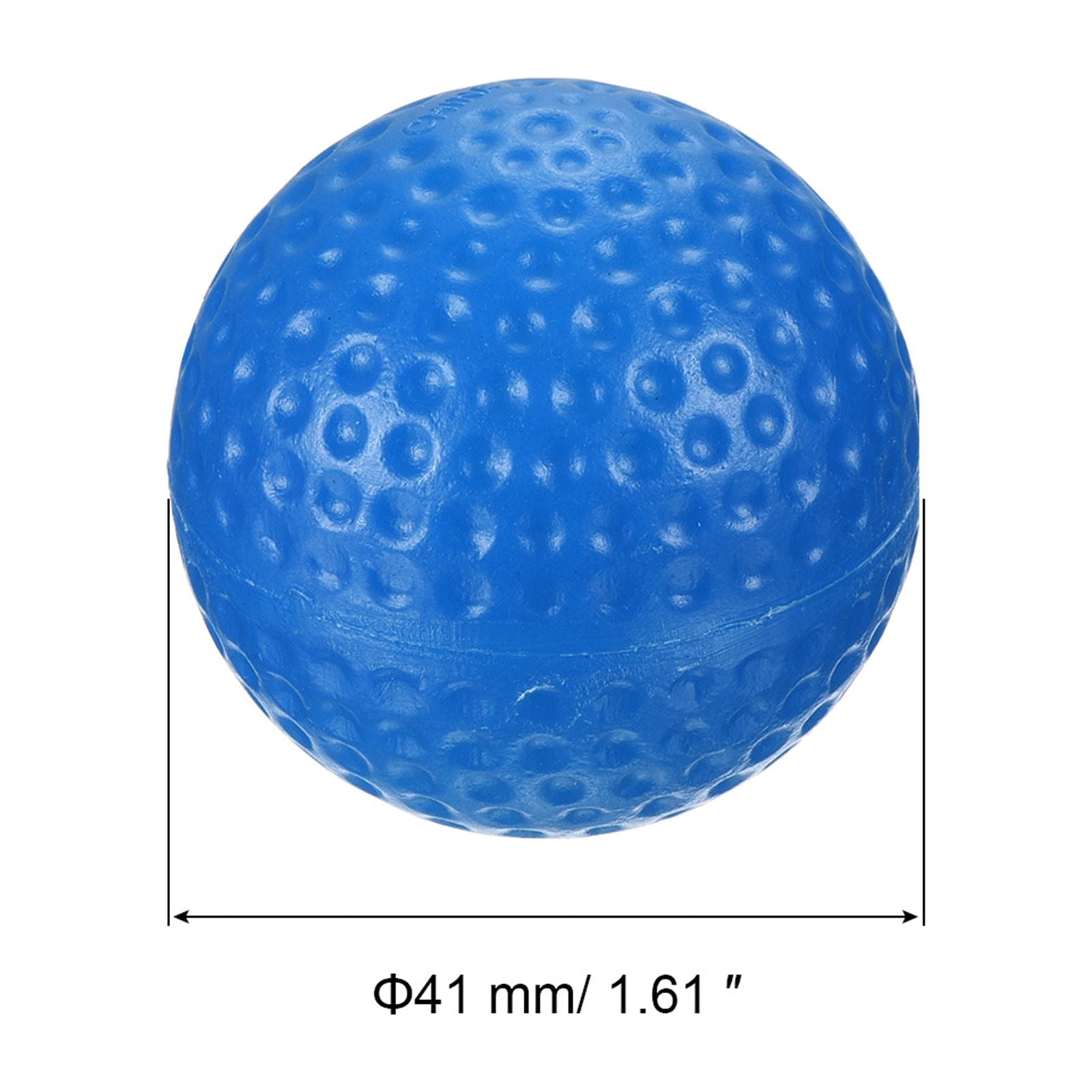 Unique Bargains Hollow Swing Training Golf Practice Ball for Indoor Swing Practice Blue