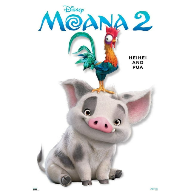 Disney Moana 2 - Série de longs métrages Heihei et Pua