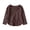 Coffee, variant on Boys Soft Cotton Long-Sleeve Base Layer Top (9M–11Y) Comfortable, Breathable Everyday Tee for Toddlers & Kids Blue Size 9M