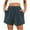 Light Blue, variant on YLOMAY Women’s Shorts Summer Women Short Pants Elastic Mid Waist Pocket Drawstring Shorts Solid Color Stylish Shorts Lady Loose Fit Weekend Wear Beige L