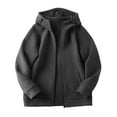 thumbnail image 1 of Dvprdro Jackets for Men Solid Color Outdoor Climb Sport Run Pocket Zipper Long Sleeved Jackets, 1 of 5