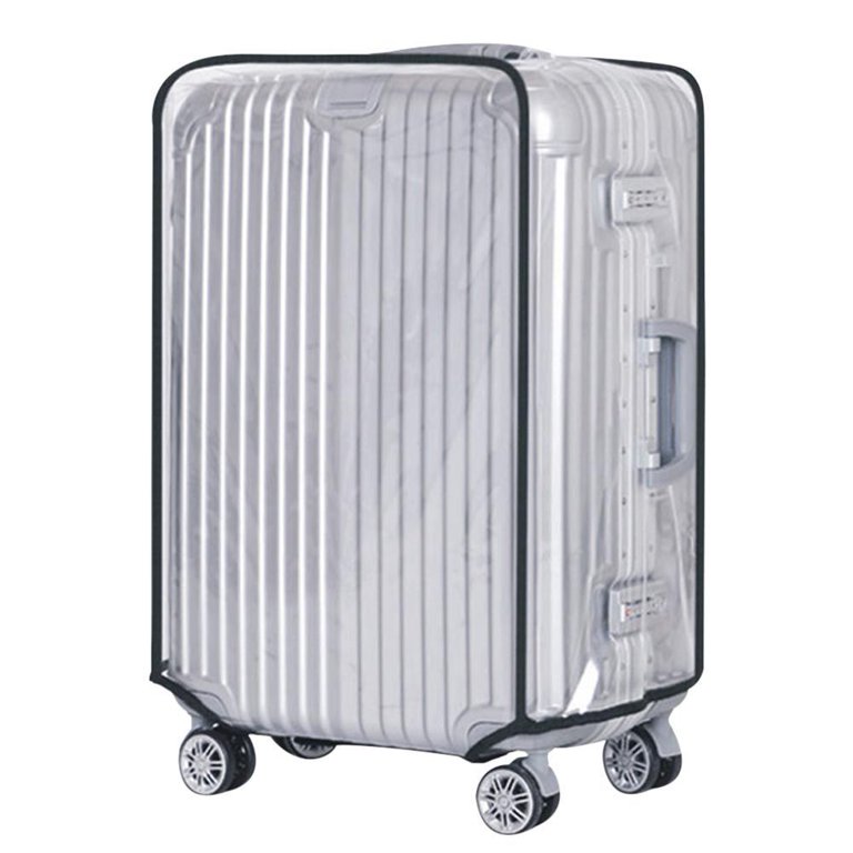 Luggage Cover,Clear Pvc Transparent Travel Suitcase Protector Dust-Proof  Cover For 20-28 Inch