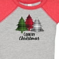 thumbnail image 4 of Inktastic Country Christmas Plaid Trees Boys or Girls Baby Bodysuit, 4 of 5