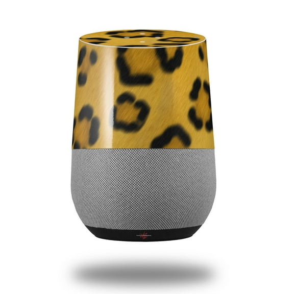 Decal Style Skin Wrap for Google Home Original - Leopard Skin (GOOGLE HOME NOT INCLUDED) by WraptorSkinz