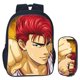 thumbnail image 1 of Mochila Slam Dunks Kids School con estuche para lápices con impresión 3D, 1 of 1