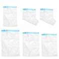thumbnail image 2 of Compression Bags Travel Storage Holders Vacuum Compression Space Saving 6Pcs, 2 of 5