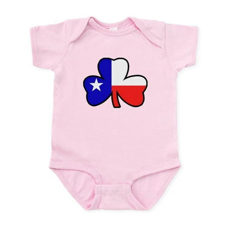 

CafePress - Texas Flag Shamrock Shamrock Infant Bodysuit - Baby Light Bodysuit Size Newborn - 24 Months