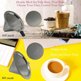 thumbnail image 2 of Reusable Stainless Steel Pour Over Coffee Filter Compatible with Drip Fits Most V60/Chemex Brewers, 2 of 5