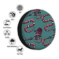 thumbnail image 4 of Balery Snake And Rose Cubiertas para Neumáticos - Protector Resistente para Neumáticos de Camioneta, SUV, Remolque, Camper y RV-17 inch, 4 of 6