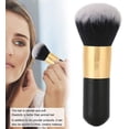 thumbnail image 3 of Brocha de base profesional Kabuki, para maquillaje facial, perfecta para difuminar, 3 of 5
