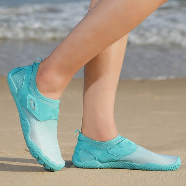 Zapatos de buceo antideslizantes Zapatos de correr transpirables para caminatas en el lago (blue36) Likrtyny Tenis De Mujer Tenis De Hombre