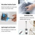 thumbnail image 4 of SUGARDAY Microfiber Feather Duster with Extension Pole Handle for Cleaning Ceiling Fan Duster, 4 of 7