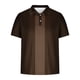 thumbnail image 4 of Blusa y camisa de manga corta con cuello vuelto Camisa casual de manga corta para hombre con cuello de manga corta estampado Top/camisa para hombre Tops para hombre, 4 of 5