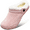 Pink, variant on L-RUN Womens Mens Furry Slides House Slippers Fuzzy Fluffy Memory Foam Bedroom Slippers Clogs