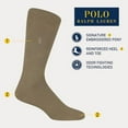 thumbnail image 2 of Polo Ralph Lauren 3-Pack Supersoft Flat Knit with Polo Player Embroidery Black Men's 10-13, 2 of 3