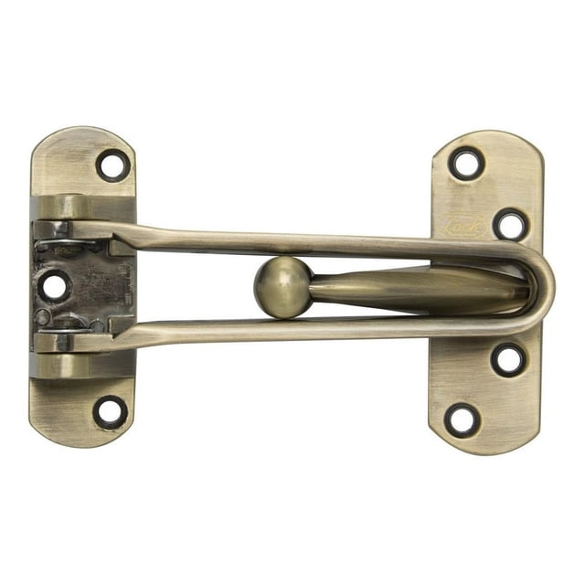 Accesorio De Seguridad Para Puerta Latón Antiguo Lock Lock L044LAB