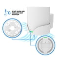 thumbnail image 4 of Soporte de Pared SONGCHEER Blanco para Estante Exterior Tp Link Deco X20 X50 X60 X55 Deco Mesh WiFi, 4 of 9