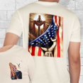 thumbnail image 5 of FLAGWIX Christian Cross American T-Shirt MLN3124TS American Grandpa T-shirt, 5 of 6