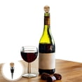 thumbnail image 3 of 1 tapón para botella de vino con forma de calavera creativa, accesorio para fiestas, 3 of 7