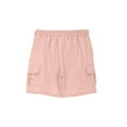 thumbnail image 5 of Gubotare Cargo Shorts for Boys Toddler Boy's Summer Drawstring with Elastic Waist Classic Fit Pockets Casual Shorts (Pink,Size 5-6 Years), 5 of 6