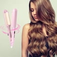 thumbnail image 3 of Rizador De Pelo De Temperatura Ajustable, Rotación De 360 ​​grados, Doble Tubo, Cómodo, Rizador Para Bodas, Viajes, Fiestas, 3 of 7