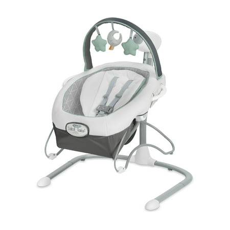 Graco Soothe 'n Sway LX Baby Swing with Portable Bouncer,