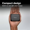 thumbnail image 2 of Crucial X10 Pro 1TB Portable SSD, Up to 2100MB/s Read, 2000MB/s Write, 3.2 USB-C, External Solid State Drive, Durable Storage for PC & Mac, for Profes, 2 of 7