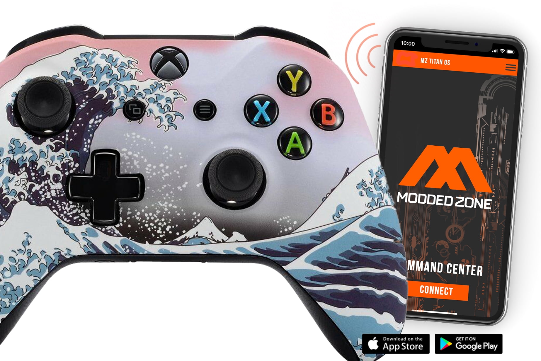 with 3.5 Jack BO4 Rapid Fire Custom Modded Controller Compatible with Xbox One S/X 40 Mods for All Major Shooter Games 