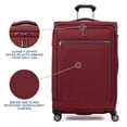 thumbnail image 3 of Equipaje Travelpro Platinum Elite Softside de 29 pulgadas, rojo burdeos, 3 of 6