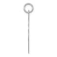 thumbnail image 2 of 14K White Gold Charm Pendant Diamond-Cut 29 mm 24 .011 Gauge Engraveable Scalloped Disc, 2 of 4