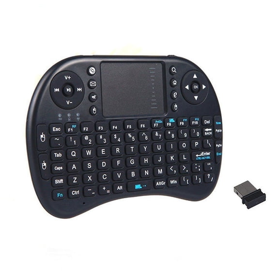 YIYI GUO® (Updated, Backlit) 2.4GHz Mini Wireless Keyboard with Touchpad Mouse, LED Backlit