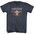 thumbnail image 1 of Weezer Aigle Bleu Marine Chiné T-Shirt pour Adulte, 1 of 2
