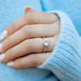 thumbnail image 5 of Anillo de compromiso original Pandora de plata de ley 925 y circonitas., 5 of 5