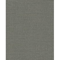 Warner Textures Theon Light Grey Linen Texture Wallpaper, 27-in by 27-ft, 60.8 sq. ft