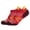 Red S, variant on Tranier Socks Cushioned Running Socks, Breathable Athletic Socks Anti-slip Cotton Socks Ankle Sports Socks for Women