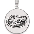 thumbnail image 1 of Sterling Silver S. Rh-P Logoart University Of Florida Xl Enamel Disc Pendant (32 X 25) Made In United States ss078ufl, 1 of 5