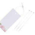 thumbnail image 5 of KAKOWELY 2000Pcs Hanging Tag Strings Hanging Tag Fasteners Price Tag Strings Hanger Tag Strings,2.95X"X0.08"X0.08", 5 of 5
