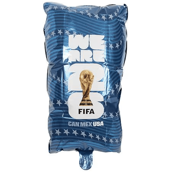 Windy City Novelties FIFA 2026 Foil Balloon – 1 Count Soccer Party Balloon for World Cup 2026 Decorations, Watch Parties & Game Day Celebrations