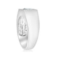 thumbnail image 2 of 1 ct Solitaire Diamond Mens Wedding Ring 14k White or Yellow Gold, 2 of 3